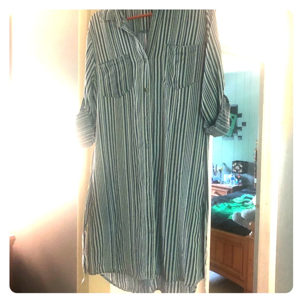 Button up dress